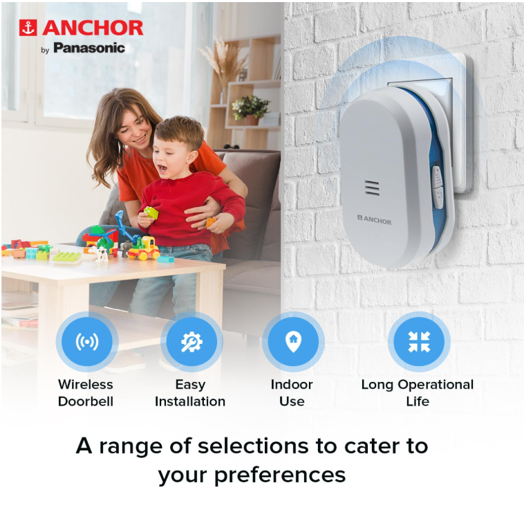 anchor by panasonic wireless doorbell anchor by panasonic wireless doorbell