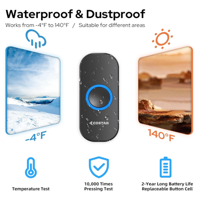 costar wireless door bell costar wireless door bell